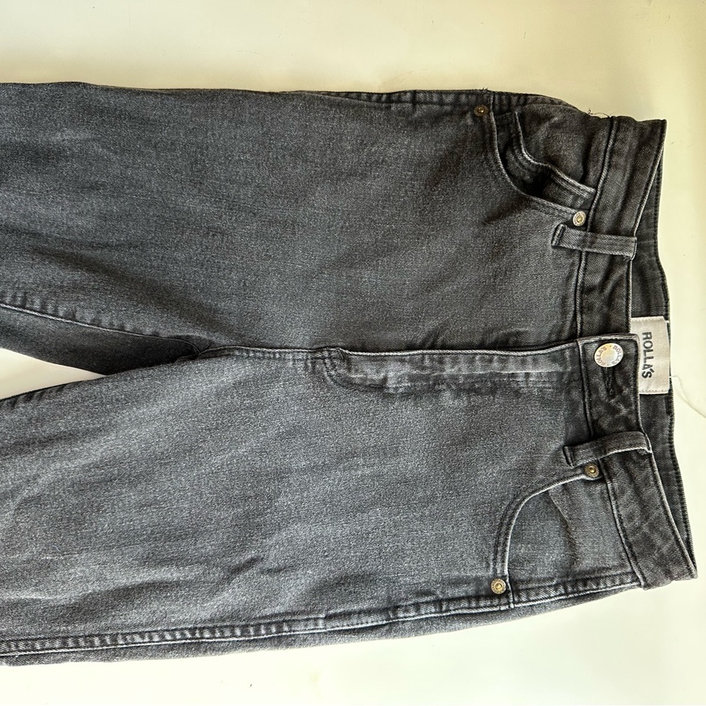 Rolla's Charcoal Denim Jeans
